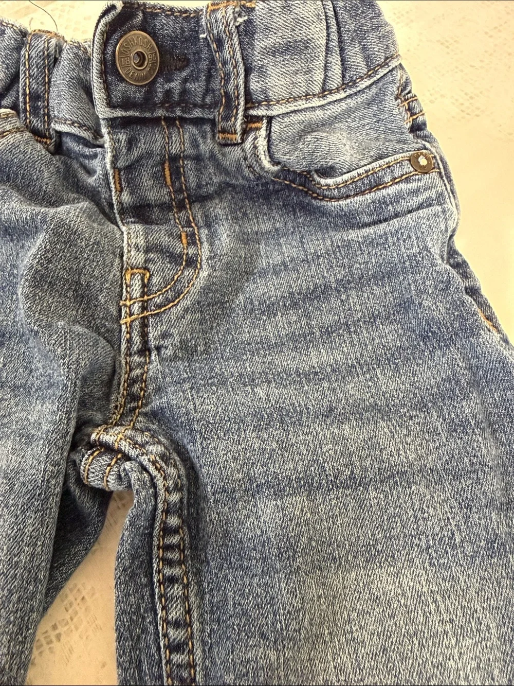 OshKosh B'gosh Kids' Medium Blue Straight-Leg Jeans